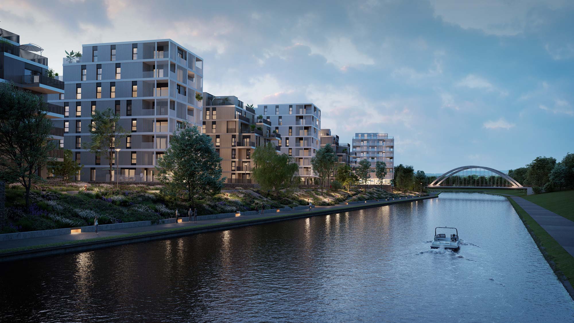 Les Confluents Côté Rivage | Projet immobilier à Tubize